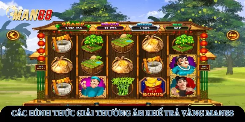 Các hình thức giải thưởng có trong nổ hũ ăn khế trả vàng