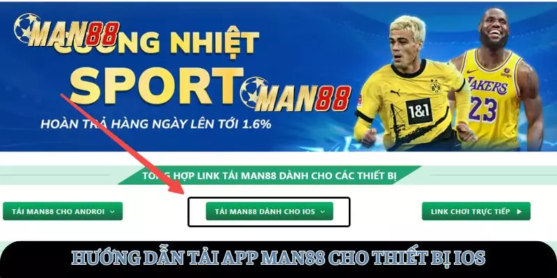 Thao tác tải app ở các máy có hệ điều hành IOS